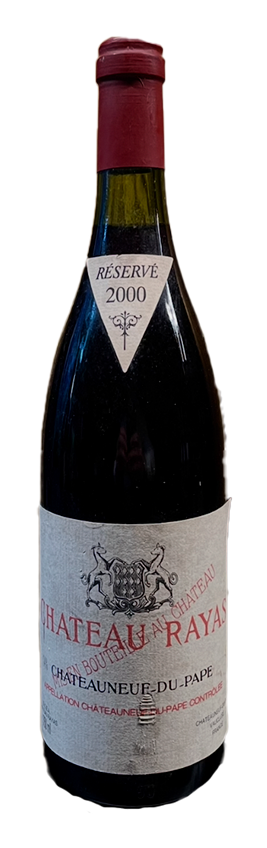 Chateau Rayas Chateauneuf-du-Pape Reserve 2000 bottle