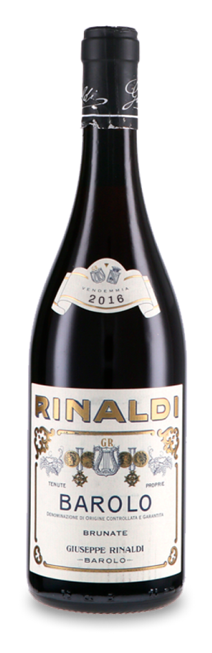Giuseppe Rinaldi Barolo Brunate Riserva 2016 bottle