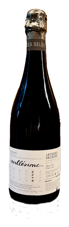 Jacques Selosse Millésime 2005 bottle